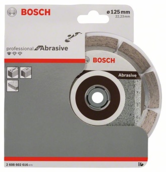 Алмазный отрезной круг Standard for Abrasive 125 x 22,23 x 6 x 7 mm 2608602616